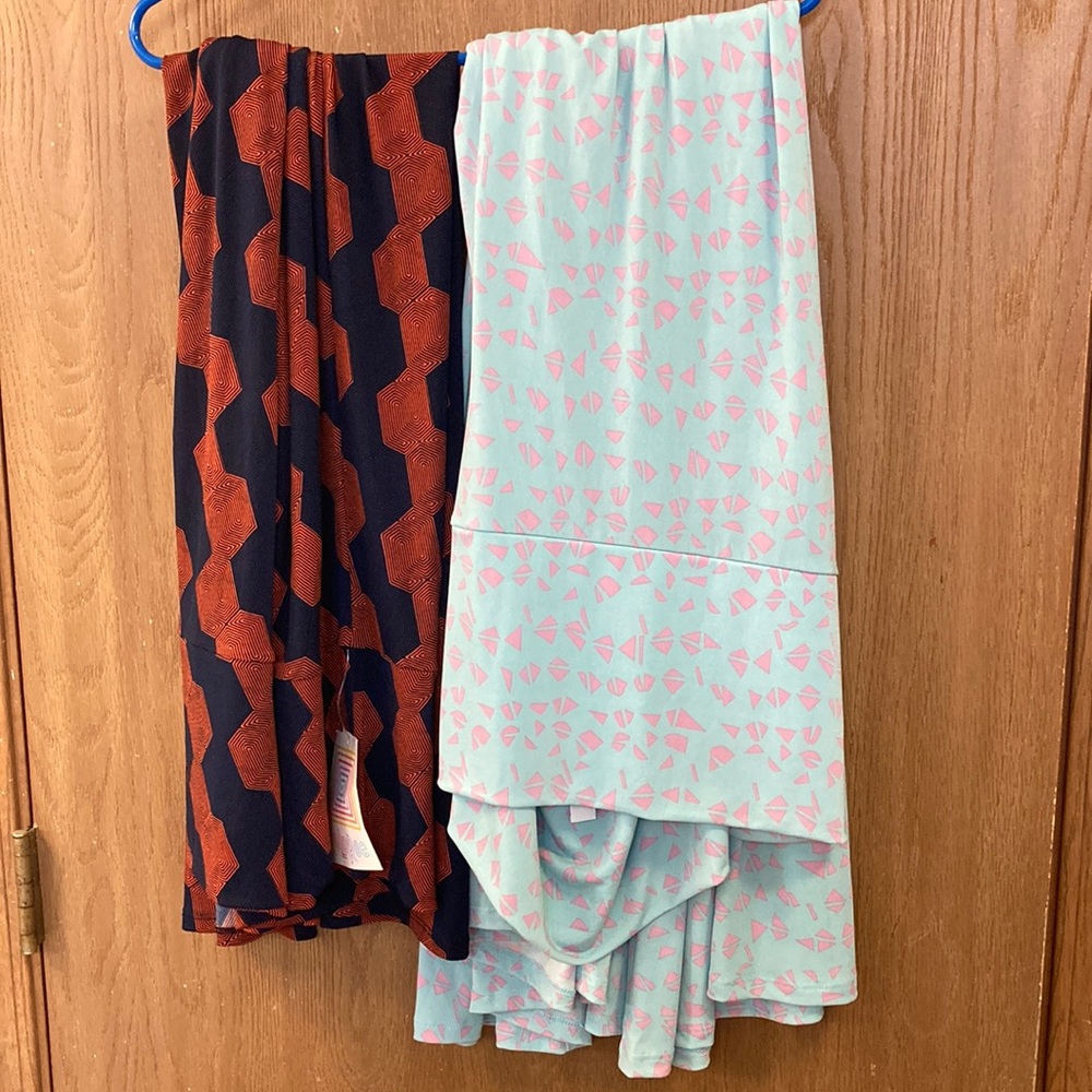Two NWT LuLaRoe Maxi skirts